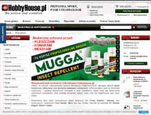 Tablet Screenshot of hobbyhouse.pl